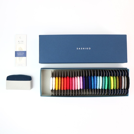 sachikoです。 Olympus Sashiko Patch Mending Collection - Kofu Tsumugi | EE